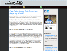Tablet Screenshot of blog.winningponies.com